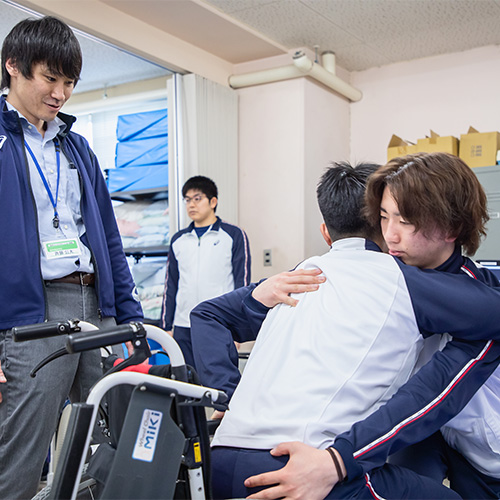 岩手リハビリテーション学院 授業風景